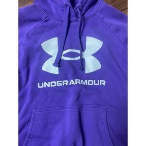 Purple Under Armour Hoodie Sweatshirt Size XS